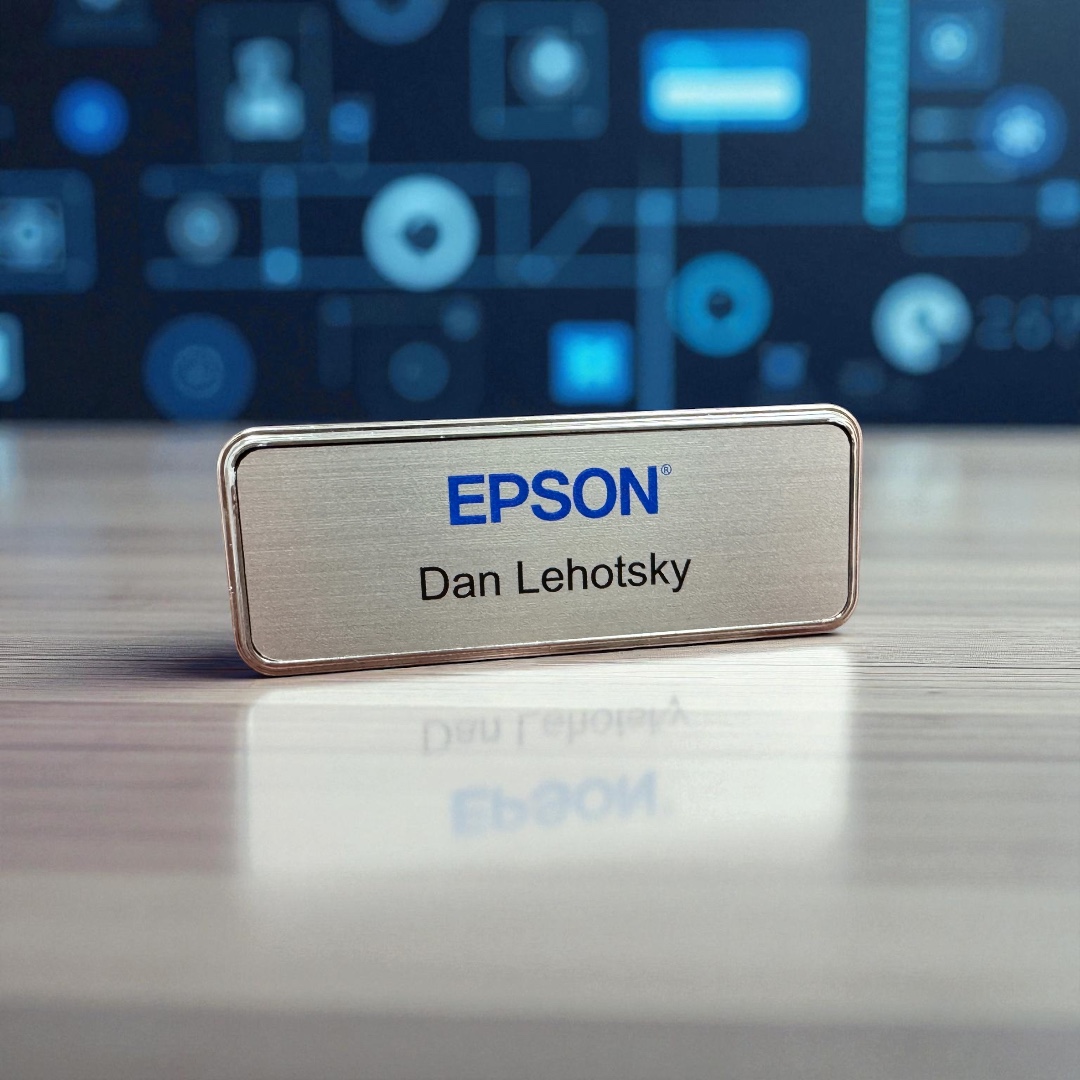 Printed Name Badges